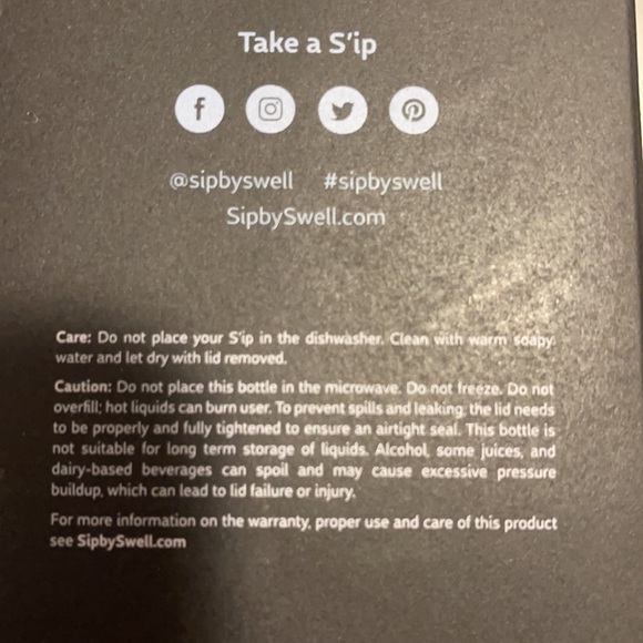 Gift ready Water Bottle for Hydration - NWT Gift Quality Purple Swell💦 - Picture 9 of 10